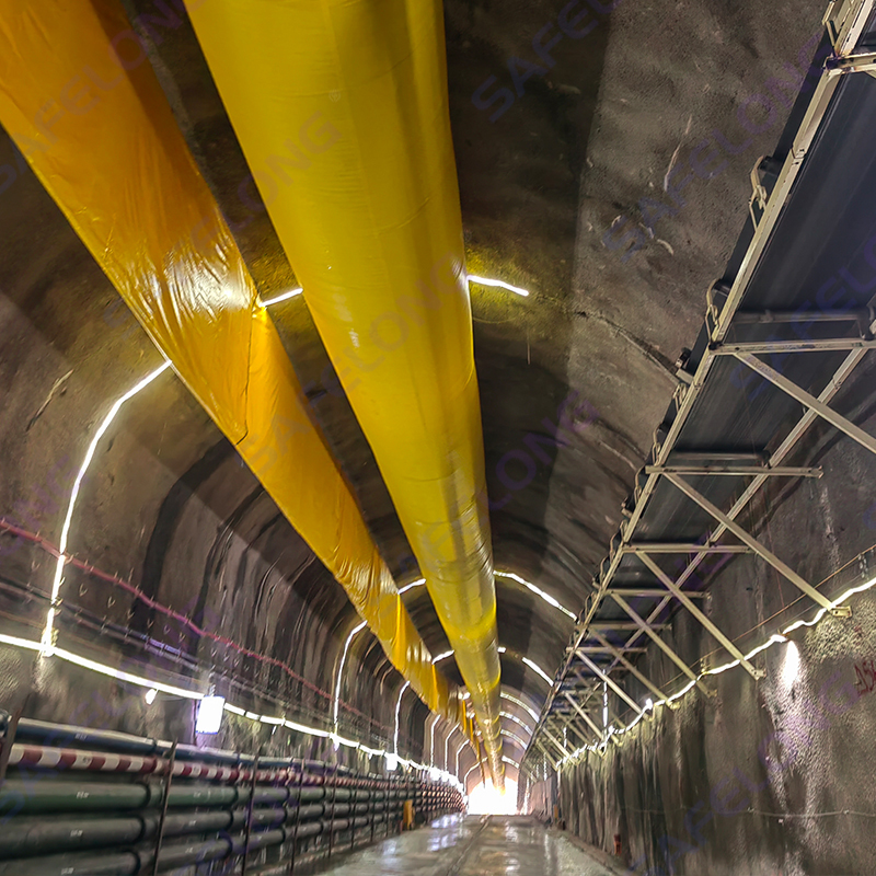 Saluran Ventilasi Terowongan Fleksibel